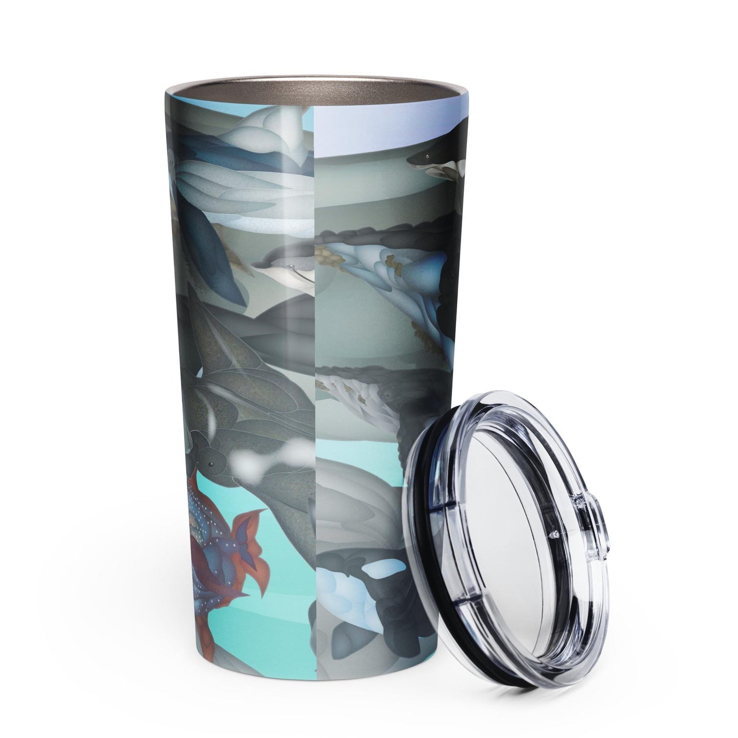 Tapered stainless steel tumbler image 4